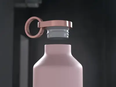 EQUA smart bottle 3D model