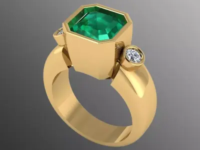 Ring od 18 3D print model