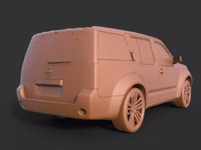 Nissan Pathfinder 3D print model