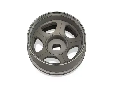 DEEP DISH 20mm Mini-Z wheels 4 offsets 3D print model