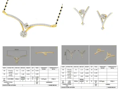 Women Earring 3dm STL FBX OBJ Render Details 3D print model