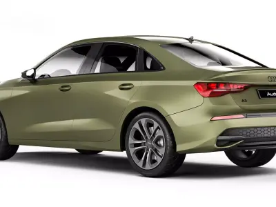 Audi A3 Sedan 2025 3D model