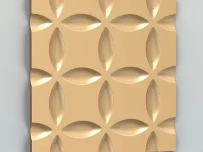 Wall panel 011 3D model