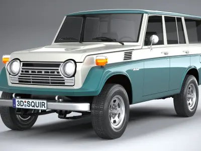 Toyota Land Cruiser J55 1967 3D model