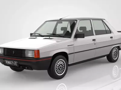 Renault 9 GTE 3D model