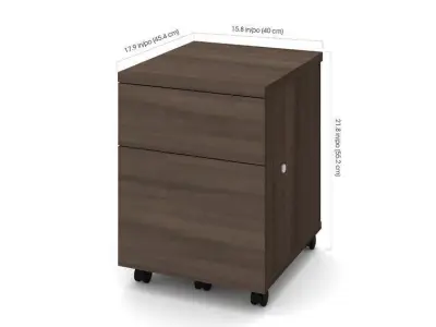 Amelia-Brooke Drawer Mobile Vertical Filing Cabinet Free 3D model