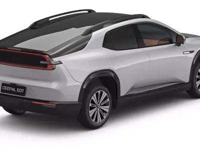 2026 Deepal E07 with Interior  3D model