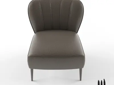 Brabbu Dalyan armchair 3D model