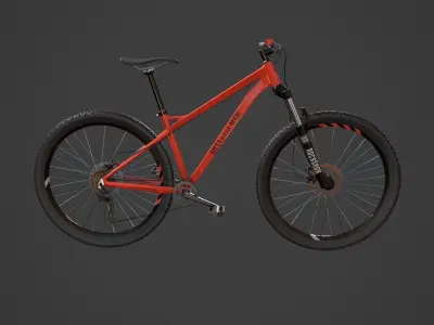MTB bicycle PBR 3D model