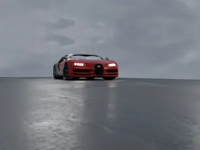 Bugatti Chiron 3D model 3D model