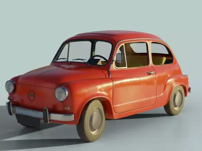 Zastava 750 Fico 3D model