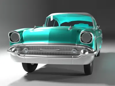 1957 Chevrolet Bel Air 3D model