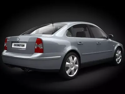 volkswagen passat 3D model