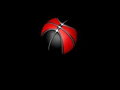 Basketball ball 3D model