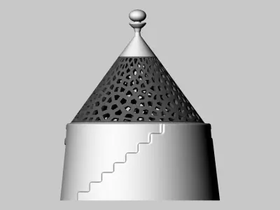 The Trullo - traditional Italian  Apulian home  3D print model