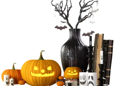 Halloween Decor 3D model