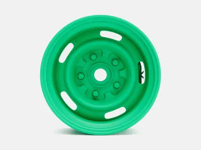 15x8 GM Rallye Wheel and Brake 3D print model