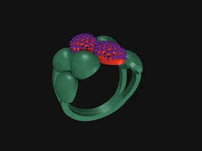 DIAMOND RING  3D print model