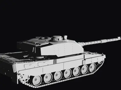 Vikers mbt 3D print model