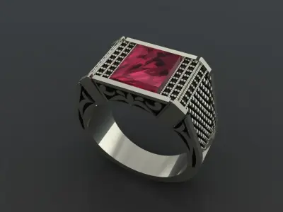 Men RiNG  EY005 3D print model