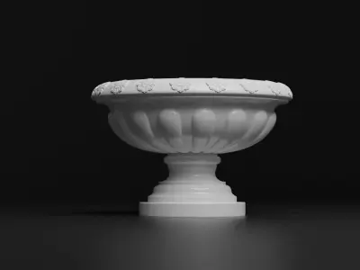 Garden vase 3D model
