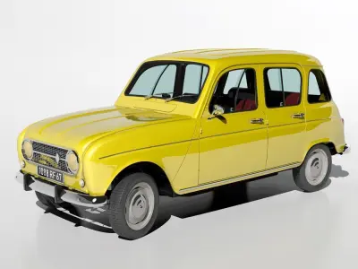 Renault R4L 3D model