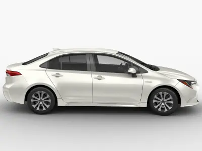 Toyota Corolla Sedan US hybrid 2020 3D model