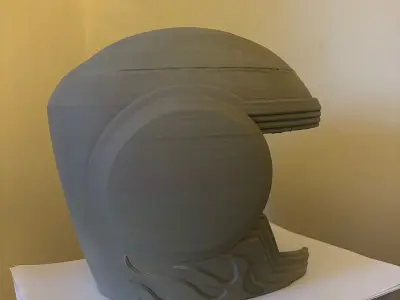 HOT WHEELS LETS RACE HELMET 3D print model