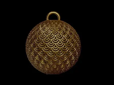 Christmas Ball 2 Decoration 3D print model