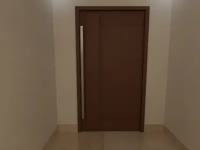 Realistic Bedroom Interior  3D model