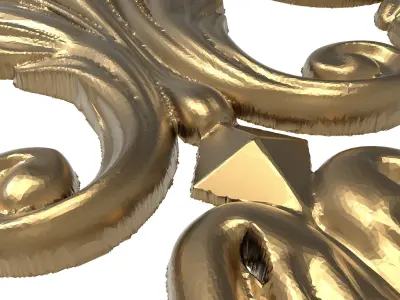  decorative pattern ready for 3D printing 3D model 69