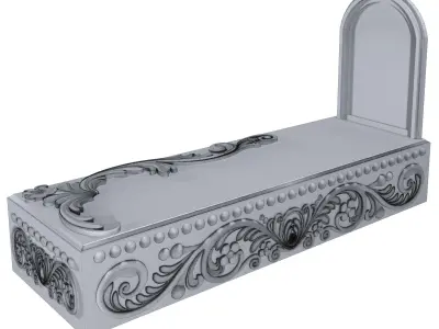Tombstone 3D model