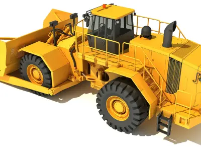 Scoop Dozer 3D model