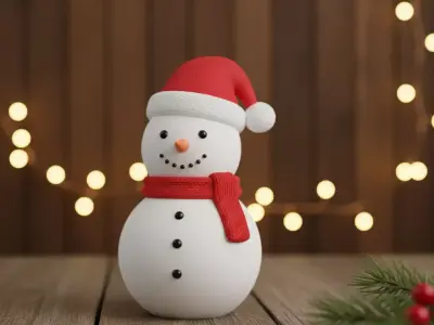 Snowy 3D print model