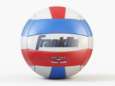 Volleyball Ball PBR 3D model