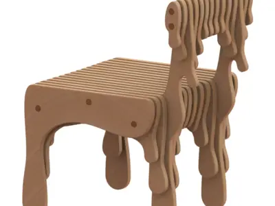 drop seat 3D model