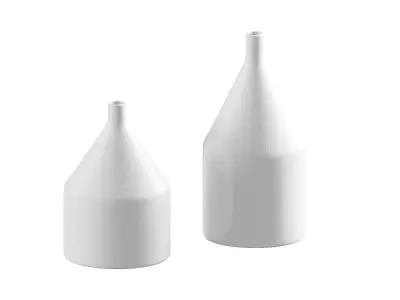 2 decorative ceramic vases Arina Serie 3D model