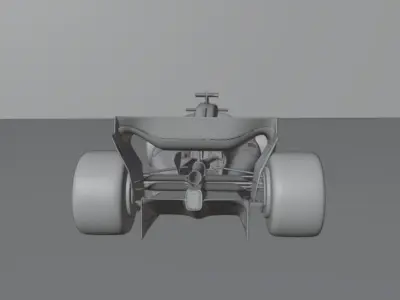 Mercedes AMG Petronas Formula 1 special for Lewis Hamilton  3D model