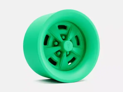 15x8 Pontiac Rallye II Wheel and Brake 3D print model