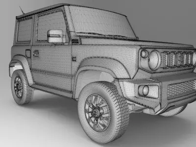 Suzuki Jimny 2019 3D model