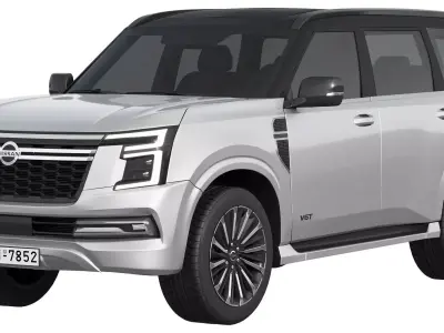Nissan Patrol 2025 3D model