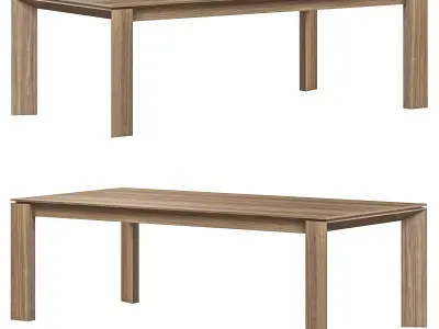 SUSAN DINING TABLE by laskasas 3D model