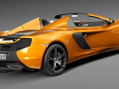 Mclaren 650S Spider 2015 3D model