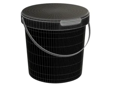 paint bucket 3D model