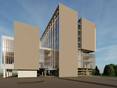 OFFICE BUILDING 3D model 431