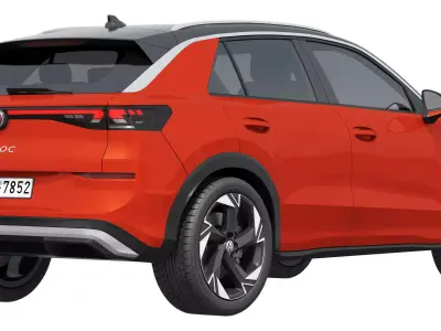 Volkswagen T-Roc 2026 3D model