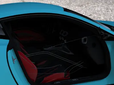 Aston Martin Vantage 3D model by PIXELCRAZE