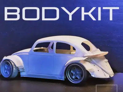 VW Beetle BODYKIT For TAMIYA 1-24  3D model