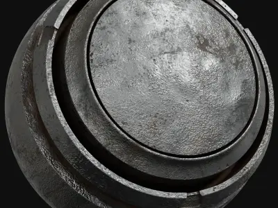 Cast Iron Substance Smart Materials Vol - 1 Texture