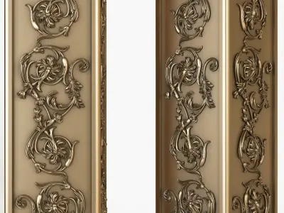 stair column for cnc 3D model